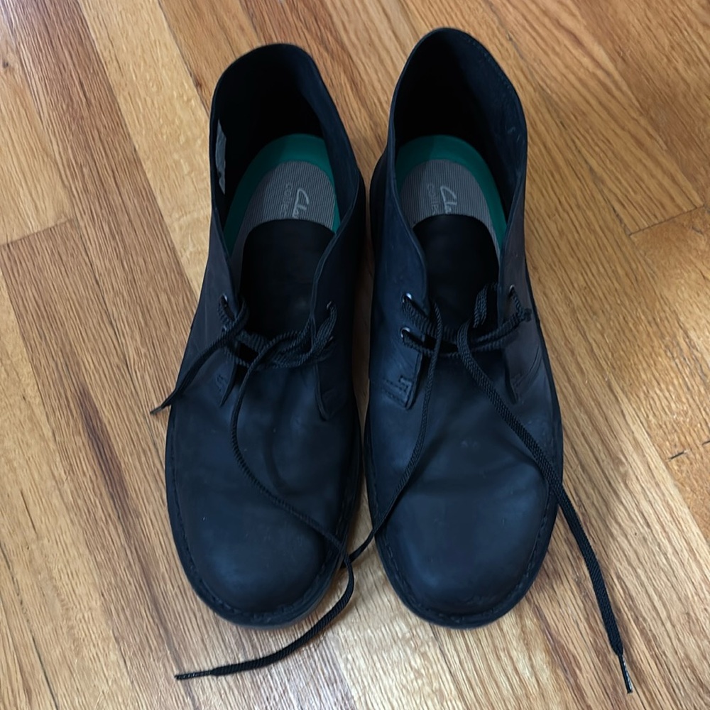 Men’s Clarks Bushacre 3 Chukka Boots, Size 12